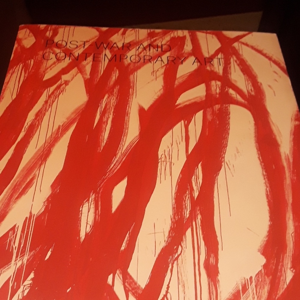 Am selling a post war and contemporary art book.